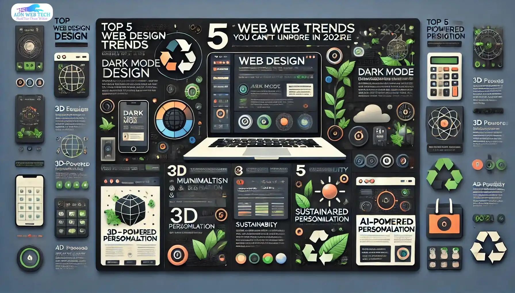 Top 5 Web Design Trends You Can’t Ignore in 2024